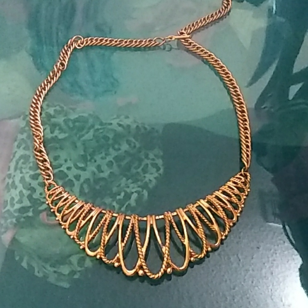 A necklace not real gold